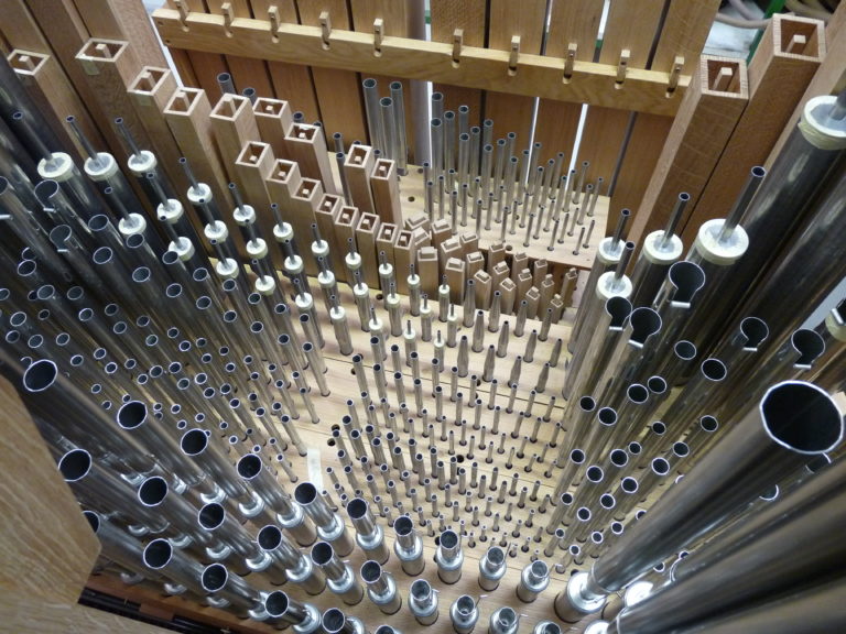 12 Tuyaux orgue